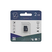 Картка пам'яті micro SDHC T&G 2 ГБ без адаптера