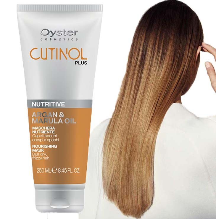 Маска живильна з оліями аргани, марули Oyster Cutinol Plus Nutritive Nourishing Mask, 250 мл