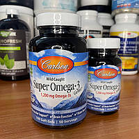 Carlson, Wild Caught Super Omega-3 Gems, высокоэффективная омега-3 из морской рыбы, 600 мг, 100 плюс 30 капсул