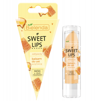 Живильний бальзам для губ "Мед + мигдальна олія" Bielenda Sweet Lips Nourishing Lip Balm