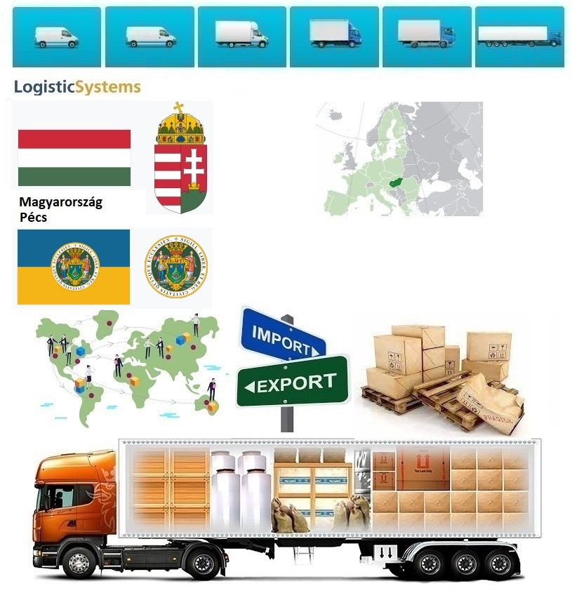 Вантажні перевезення з Печа в Печ разом з Logistic Systems.