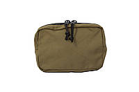 Подсумок утилитарный (сухарка) тактический крепление MOLLE Стохід 20х14х6,5 см Койот