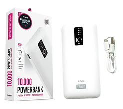 Повербанк Power Bank Power Way TX-108 10000mAh / реальна ємність / Білий