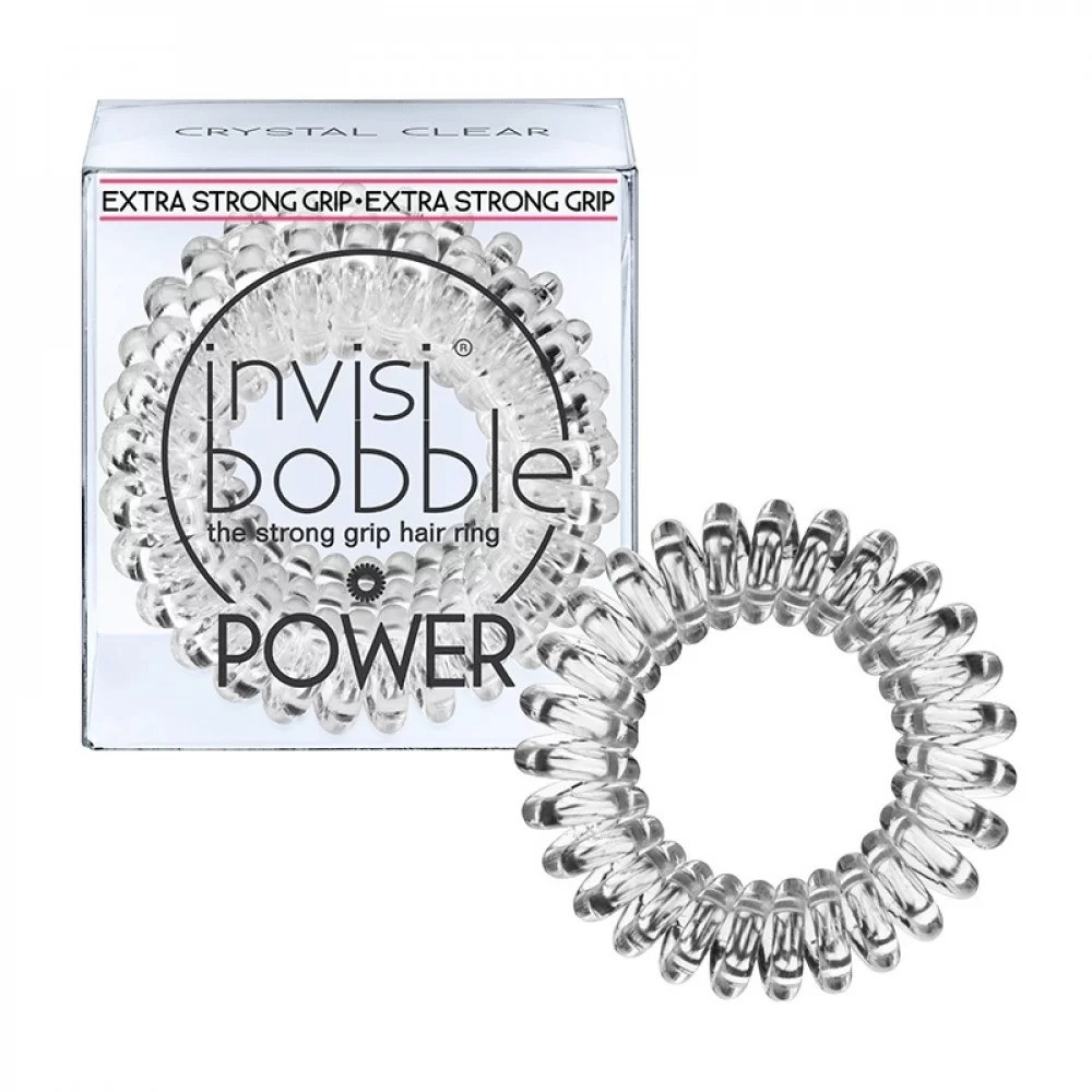 Гумка-браслет для волосся Invisibobble Power Crystal Clear