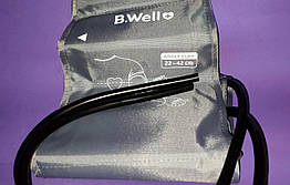 Манжета для тонометра (2 трубки) 22-42 см B.WELL