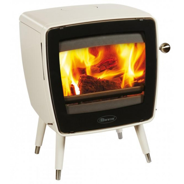 Чавунна піч Dovre VINTAGE 35/E8 кремовий