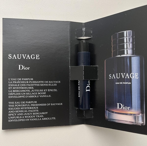 Парфумована вода (пробник) Christian Dior Sauvage Eau de Parfum 1 мл