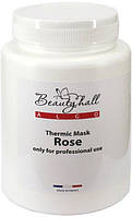 Гипсовая маска для лица Роза Термомоделирующая Beautyhall ALGO Thermic mask Rose 200 г