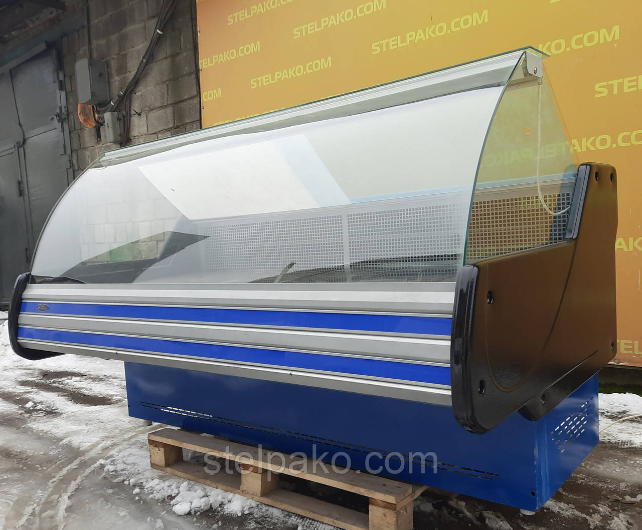 Холодильна охолоджувальна вітрина «Технохолод НЕВАДА» 2.0 м., (Україна), універсальна, Б/у
