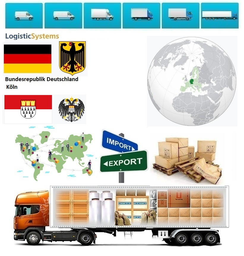 Вантажні перевезення з Кельна в Кельн разом з Logistic Systems.