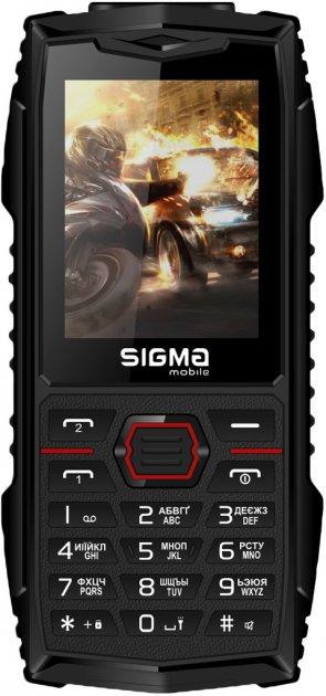 Мобільний телефон Sigma X-treme AZ68 Black Orange