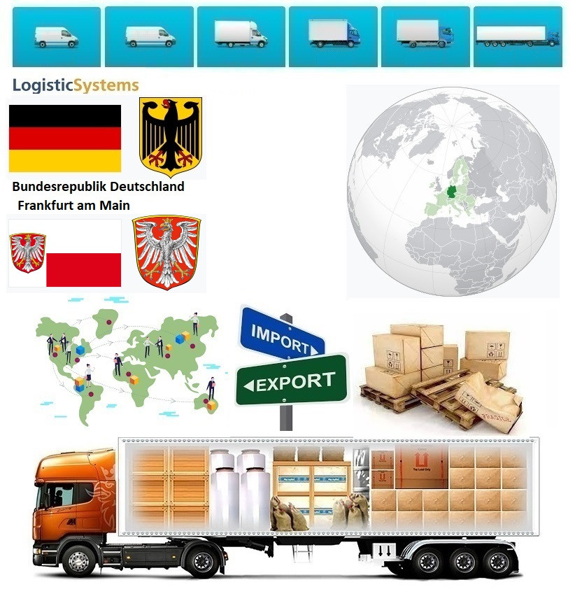 Вантажні перевезення з Франкфурта в Франкфурт разом з Logistic Systems.