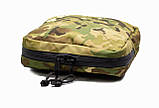 Армійський підсумок сухарка тактичний 21х20х6,5 см Мультикам Зовнішня навісна універсальна сумка Молле, фото 2