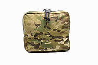 Подсумок сухарка тактический 21х20х6,5 см Мультикам, Внешняя навесная сумка на бронежилет