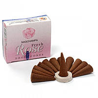 Satya Fresh Rose Cone (конуси) 20 грамів 12 пачок у блоці