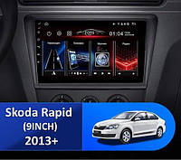 Штатная магнитола для Skoda Rapid (9 дюймов) 2013 FORS модель M200 2/32 Gb, 9", Android 10.0, 8 ядер, Car Play