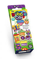 Набір для творчості Кульковий пластилін Bubble Clay 7995DT, 6 кольорів