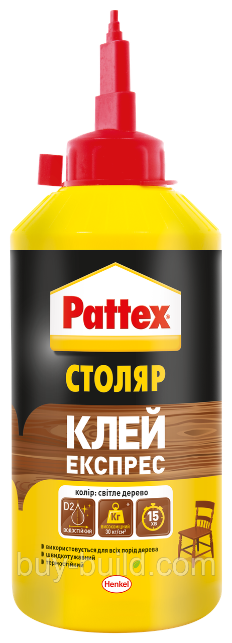 Клей для деревини Pattex Столяр (момент) 750г