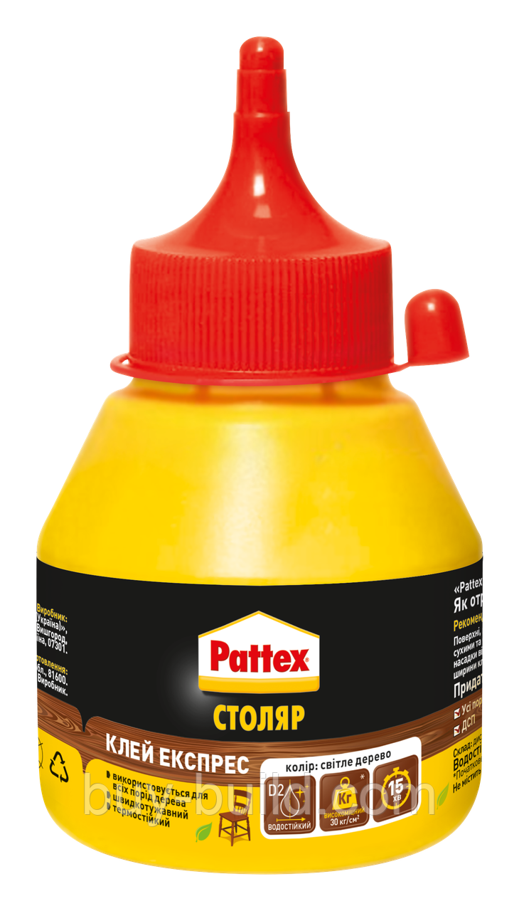 Клей для деревини Pattex Столяр (момент) 125 г