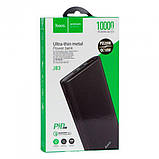 Повербанк, портативний зарядний пристрій Hoco J80A 10000mAh 22.5W Premium fully compatible QC 3.0/PD, чорний, фото 6