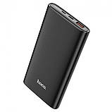 Повербанк, портативний зарядний пристрій Hoco J80A 10000mAh 22.5W Premium fully compatible QC 3.0/PD, чорний, фото 3