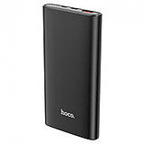 Повербанк, портативний зарядний пристрій Hoco J80A 10000mAh 22.5W Premium fully compatible QC 3.0/PD, чорний, фото 4
