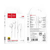 Навушники провідні вакуумні з мікрофоном HOCO M95 (Type-C) Білий, фото 7