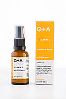 Q+A Vitamin C Brightening Serum Сыворотка для лица Осветляющая с витамином С 30 мл. 5060486263974