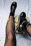 Черевики зимові Dr.Martens Jadon Black Patent лакові чорні, фото 2