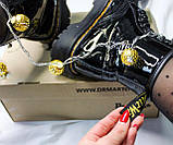 Черевики зимові Dr.Martens Jadon Black Patent лакові чорні, фото 6
