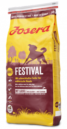 Сухий корм Josera Festival з лососем та рисом для вибагливих собак 12.5 кг, фото 1