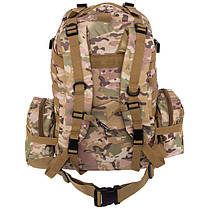 60Л! Якісний, надійний рюкзак для військового з підсумками, Камуфляжний великий рюкзак, фото 3