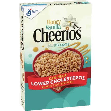 Сухий сніданок Honey Vanilla Cheerios Gluten Free Cereal 513 g (термін придатності до 29.12.2023)