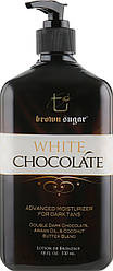 Лосьон після засмаги у солярії brown sugar White Chocolate  530мл