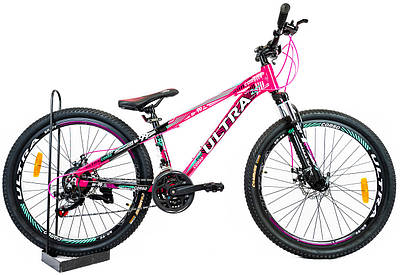 Спортивний велосипед 26" CORSO ULTRA UL-26733 рожевий на зріст 130-145 cм