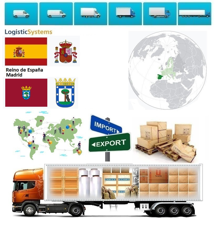 Вантажні перевезення з Мадрида в Мадрид разом з Logistic Systems.