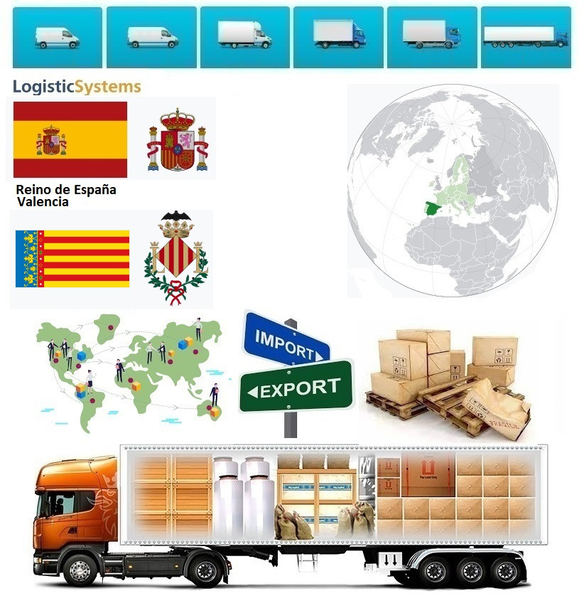 Вантажні перевезення з Валенсії в Валенсію разом з Logistic Systems.