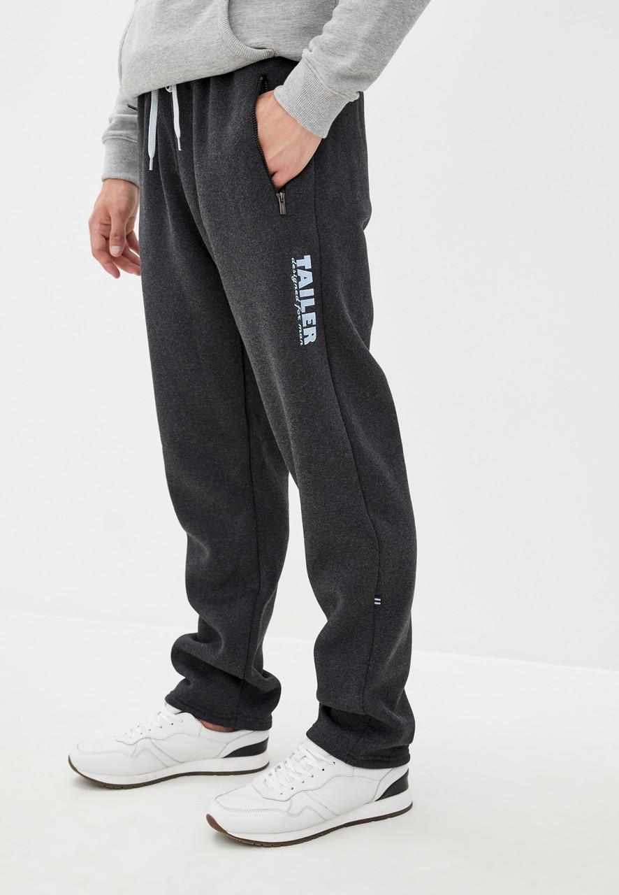 Заказать Мужские утепленные трикотажные штаны Tailer, из тринитки ...