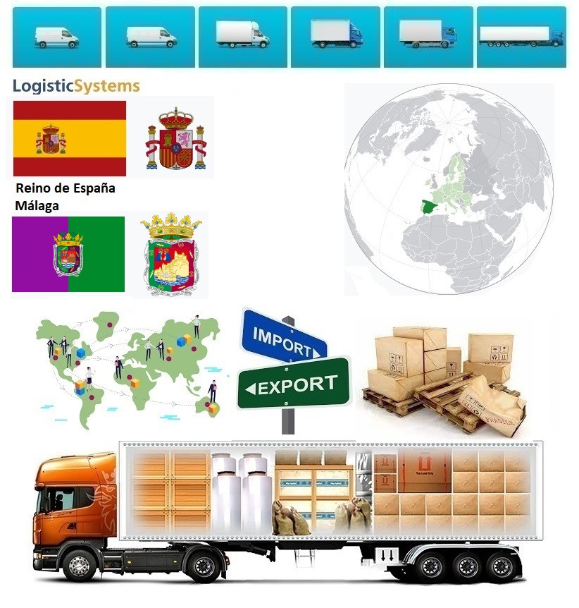 Вантажні перевезення з Малаги в Малагу разом з Logistic Systems.