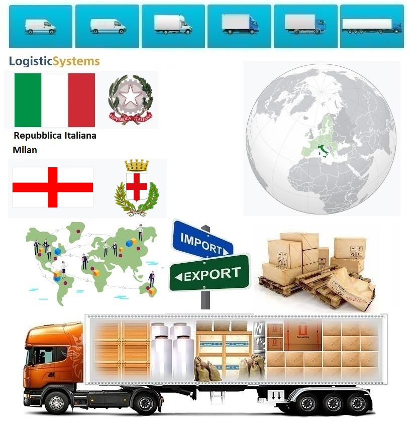 Вантажні перевезення  з Мілана в Мілан разом з Logistic Systems