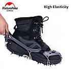 Кішки для трекінгу Naturehike розмір L NH19HJ002 black, фото 7