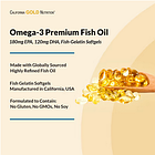 Омега-3 California Gold Nutrition 100 капсул із риб’ячого желатину, фото 6