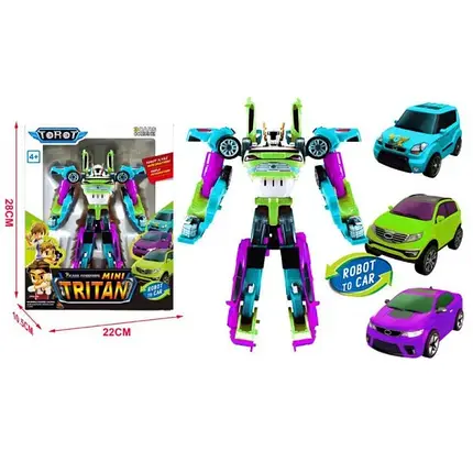 Тобот трансформер Tobot Тритан XG 313, іграшка для хлопчиків від 3 років, фото 2