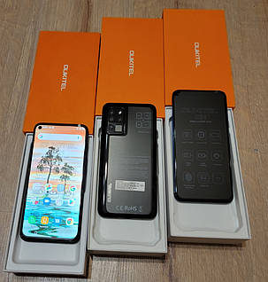 Смартфон Oukitel C21 Black 4/64Gb 4000мАг 6.4" 16+20мп HelioP60 + чохол, фото 1