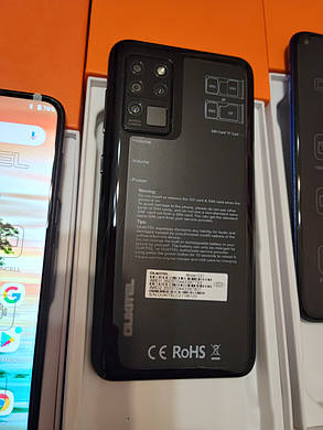 Смартфон Oukitel C21 Black 4/64Gb 4000мАг 6.4" 16+20мп HelioP60 + чохол, фото 3