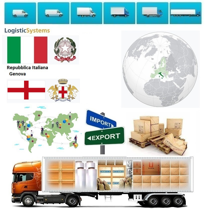 Грузоперевозки из Генуи в Геную с Logistic Systems