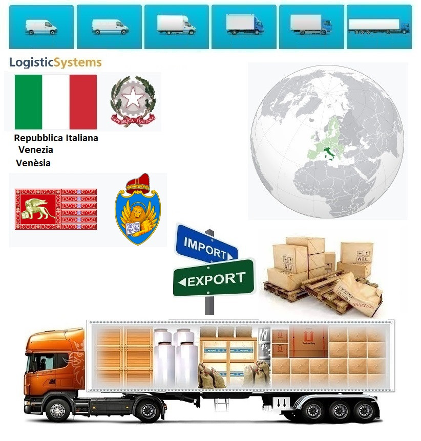 Вантажні перевезення з Венеції в Венецію разом з Logistic Systems.