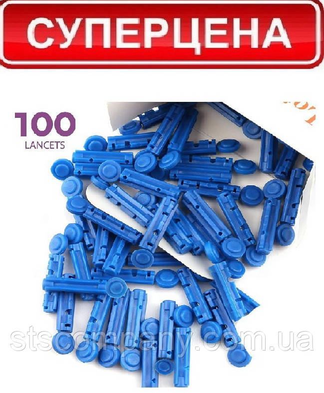 Ланцети для Гамма мс Gamma ms Гамма міні gamma mini Gamma diamond 100 шт. Термін до 2027
