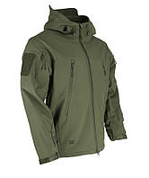 Куртка мужская тактическая KOMBAT UK военная с липучками под шевроны ВСУ Patriot Soft Shell M DM_11