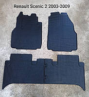 Коврики резиновые Renault Scenic 2 2003-2009